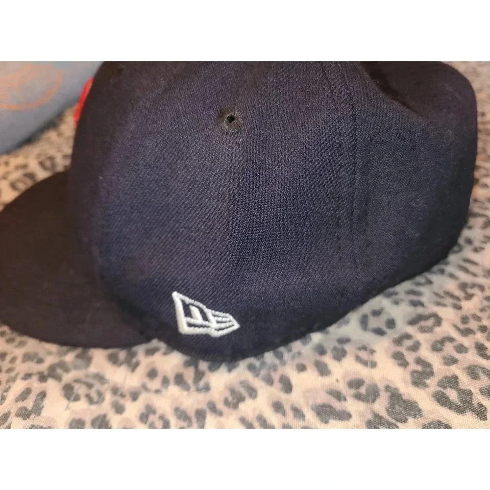 New Era 59Fifty Snapback Hat Men's 7 3/8 Boston Red Sox Authentic Performance